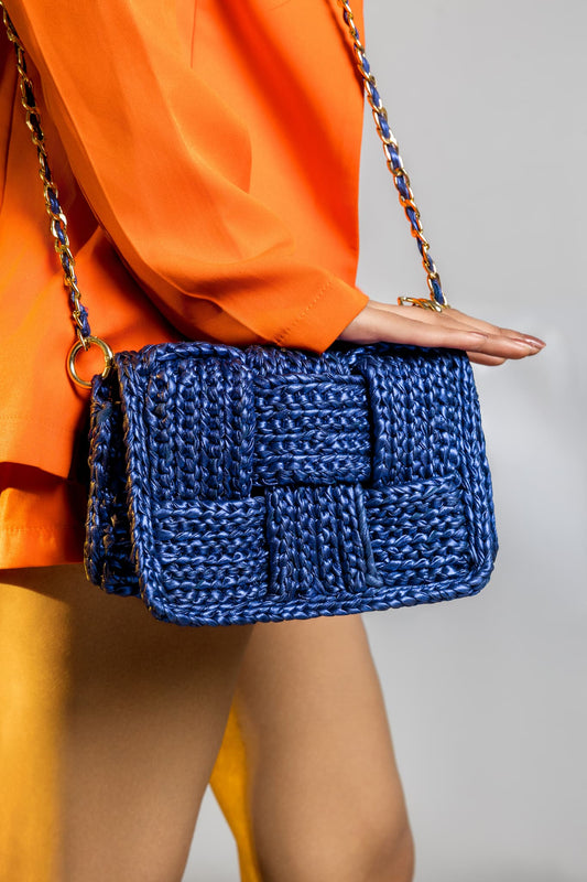Royal Blue Crossbody Bag