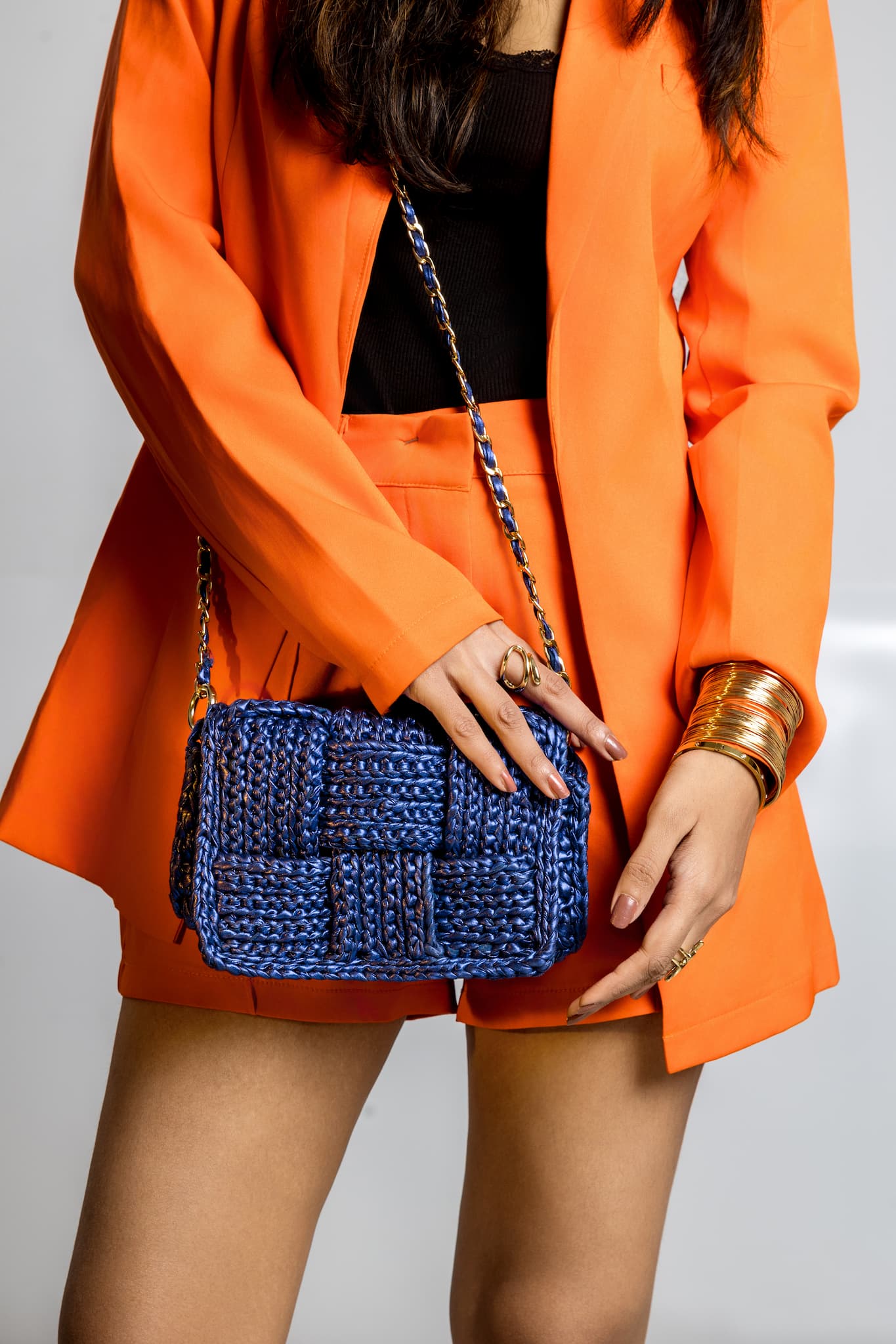 Royal Blue Crossbody Bag