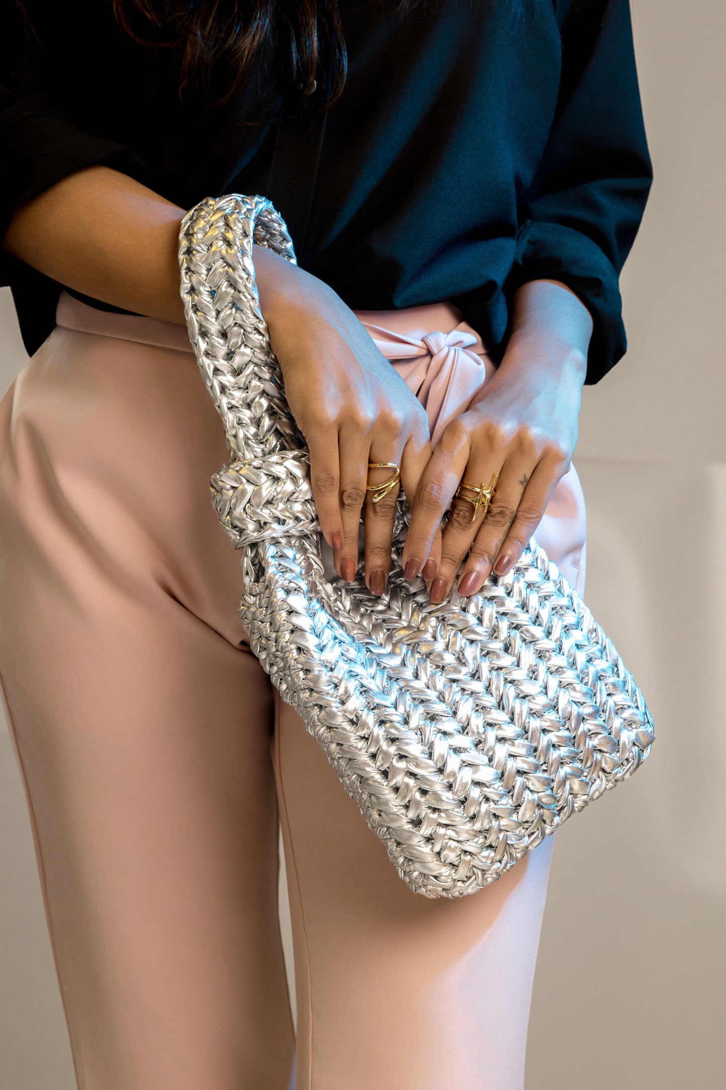 Platinum Potli Bag