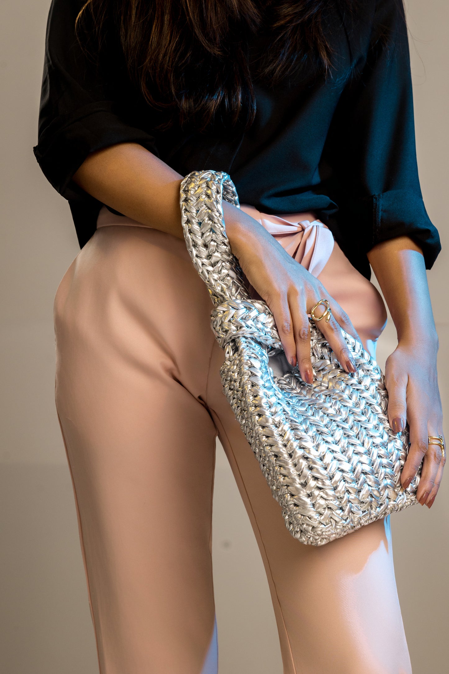 Platinum Potli Bag