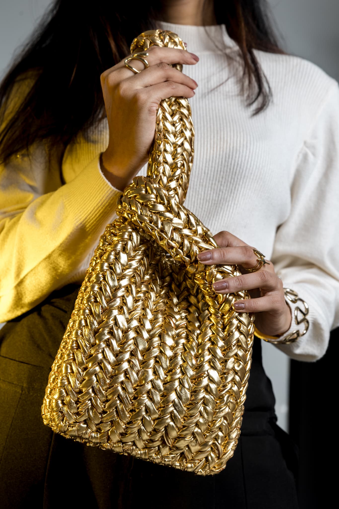 Gold Potli Bag