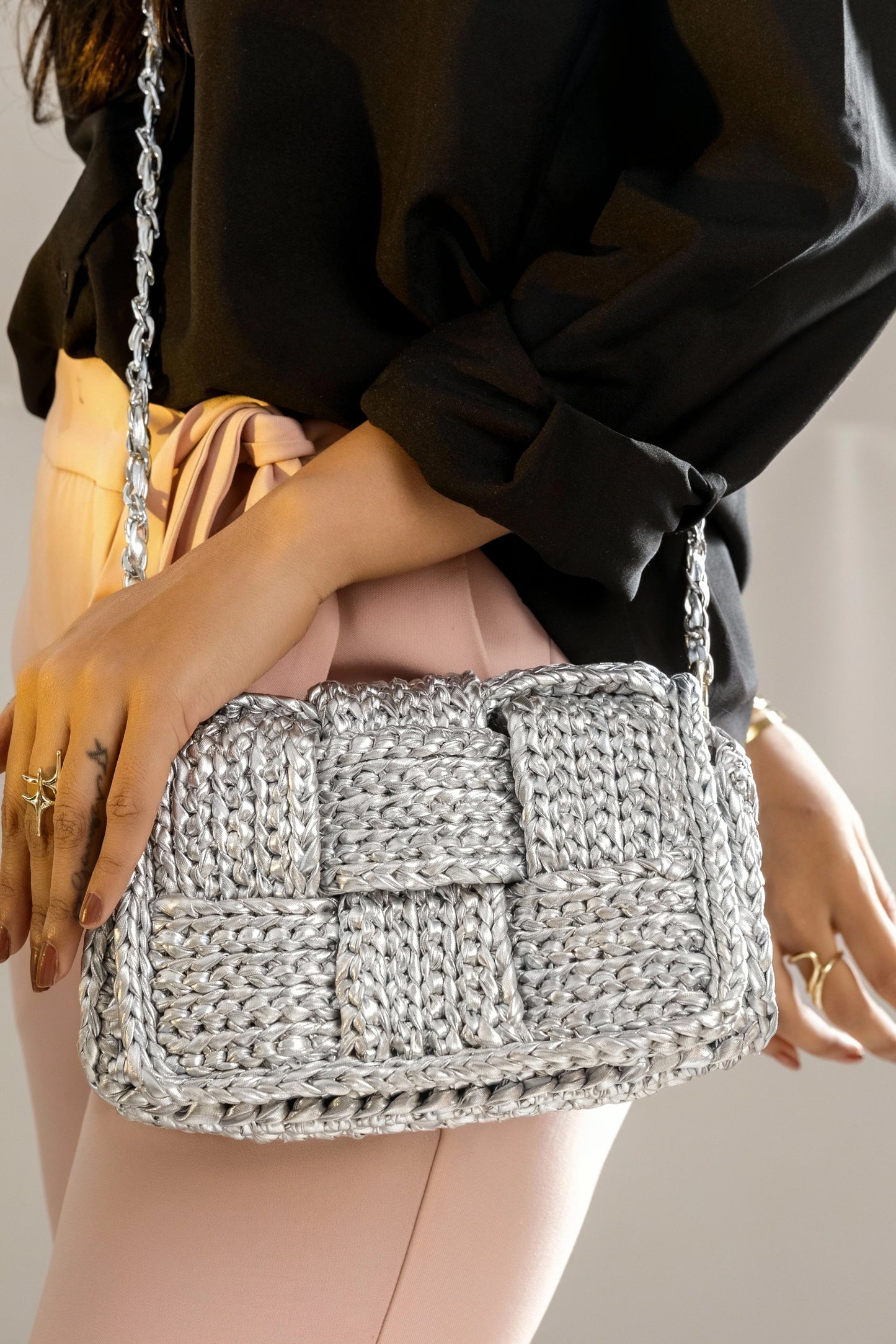 Platinum Crossbody Bag