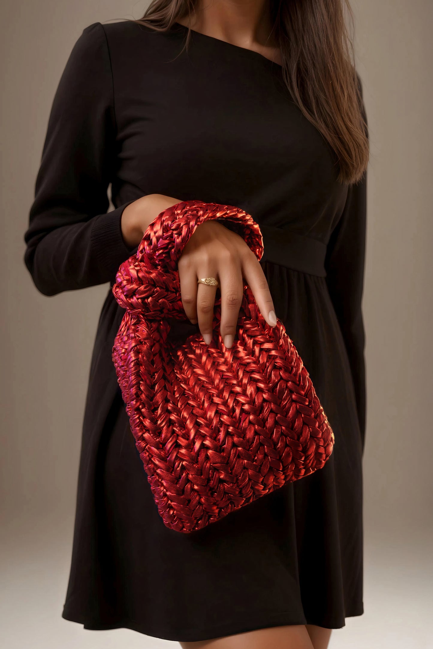 Ruby Red Potli Bag