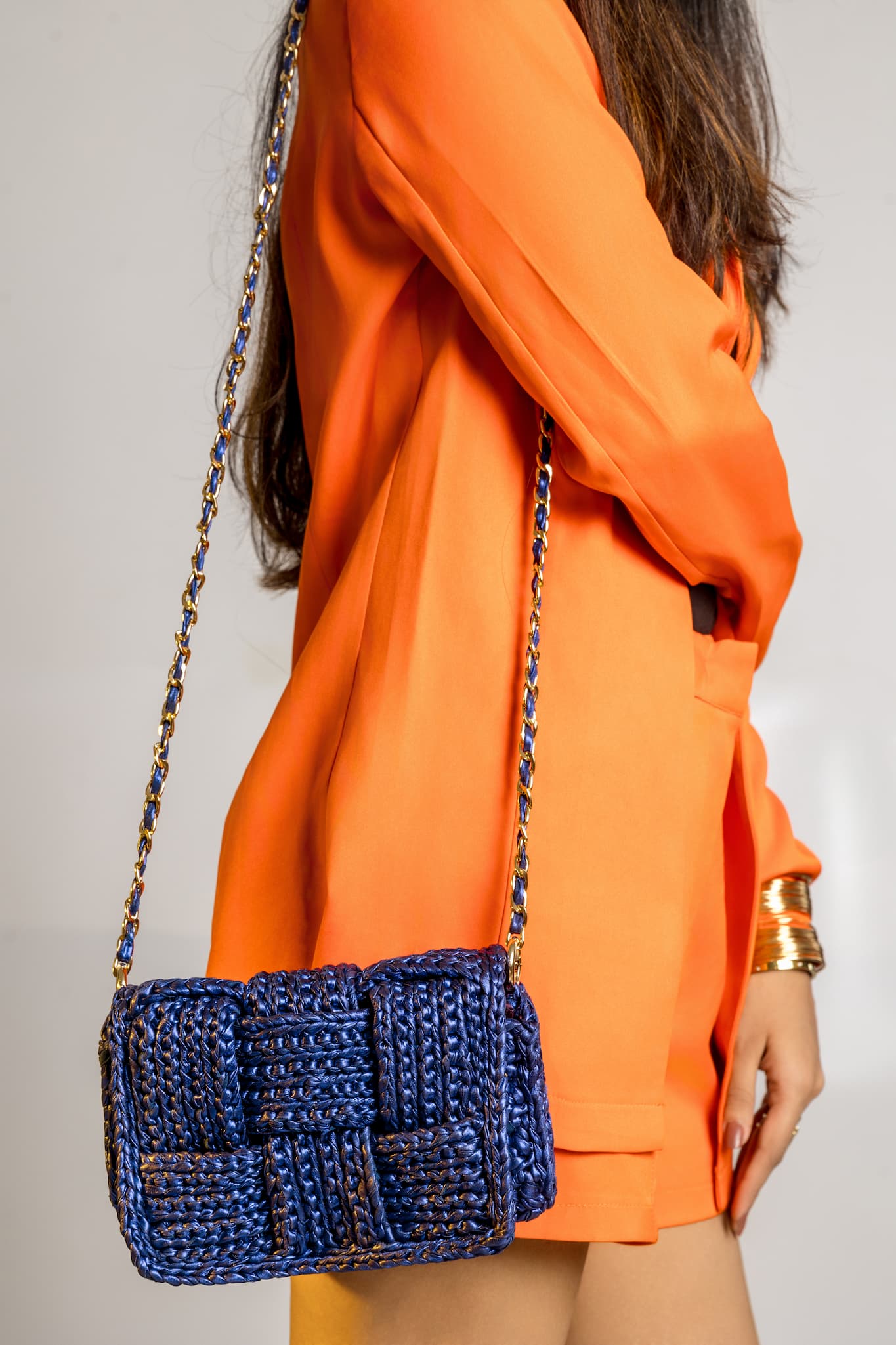 Royal Blue Crossbody Bag