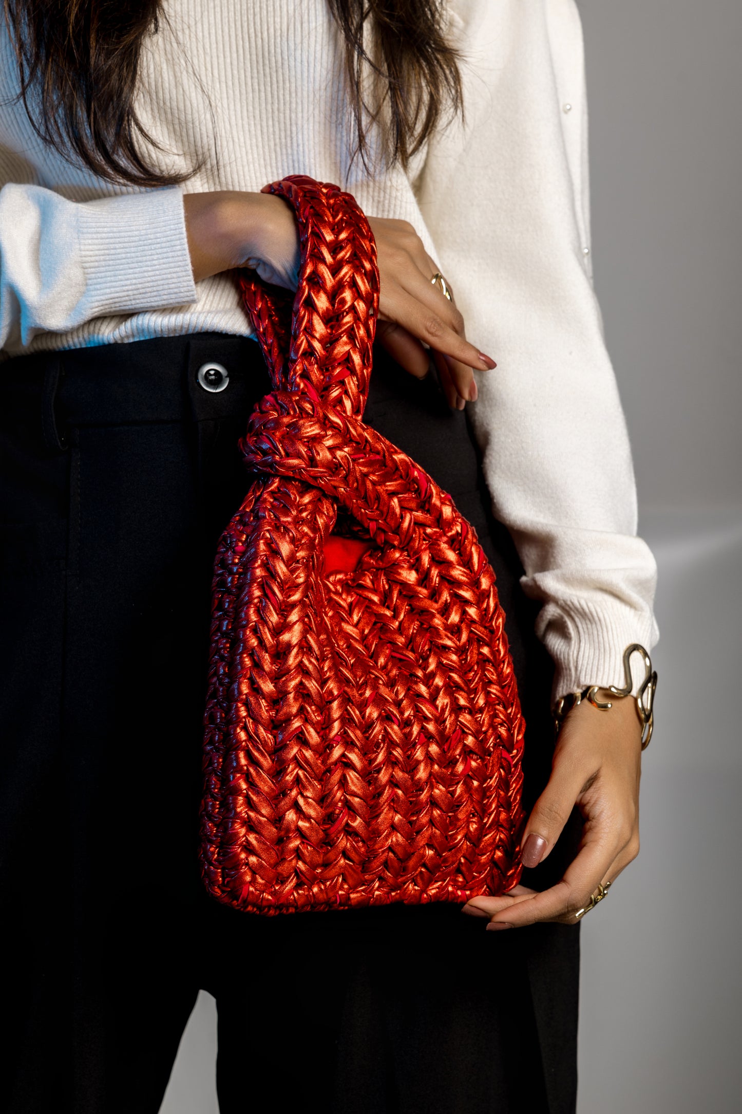 Ruby Red Potli Bag