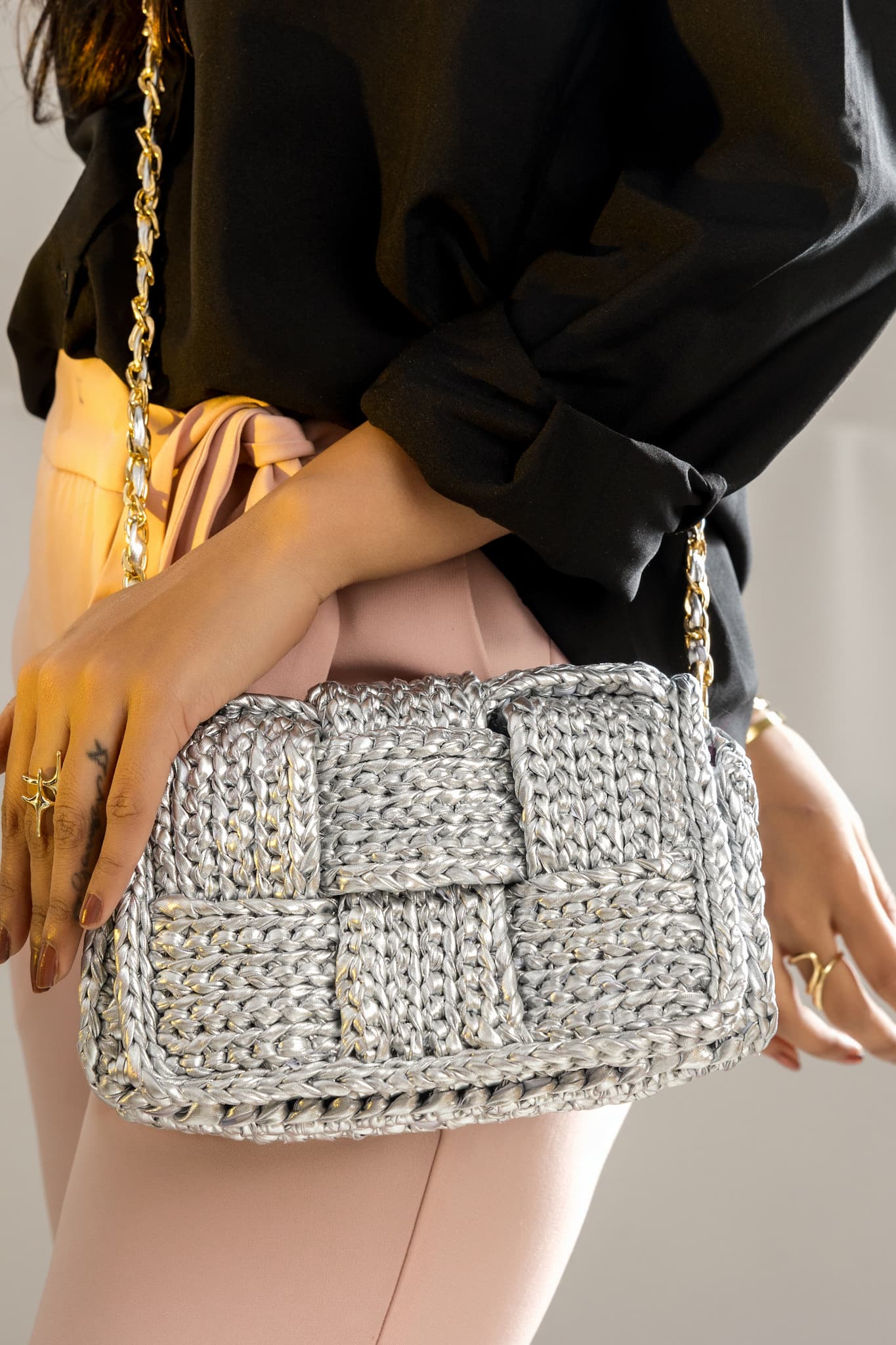 Platinum Crossbody Bag
